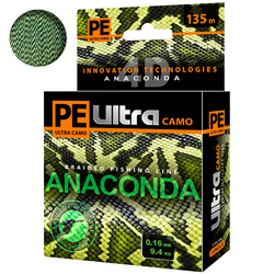  PE Ultra ANACONDA CAMO Jungle 135 m 0.16 mm