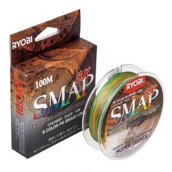  SMAP PE8X-100M 2.5# Multi Colour 0,26 Ryob