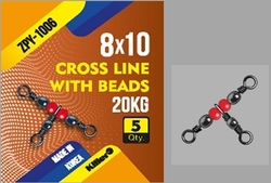   Crossline with beads 8*10 1006 .